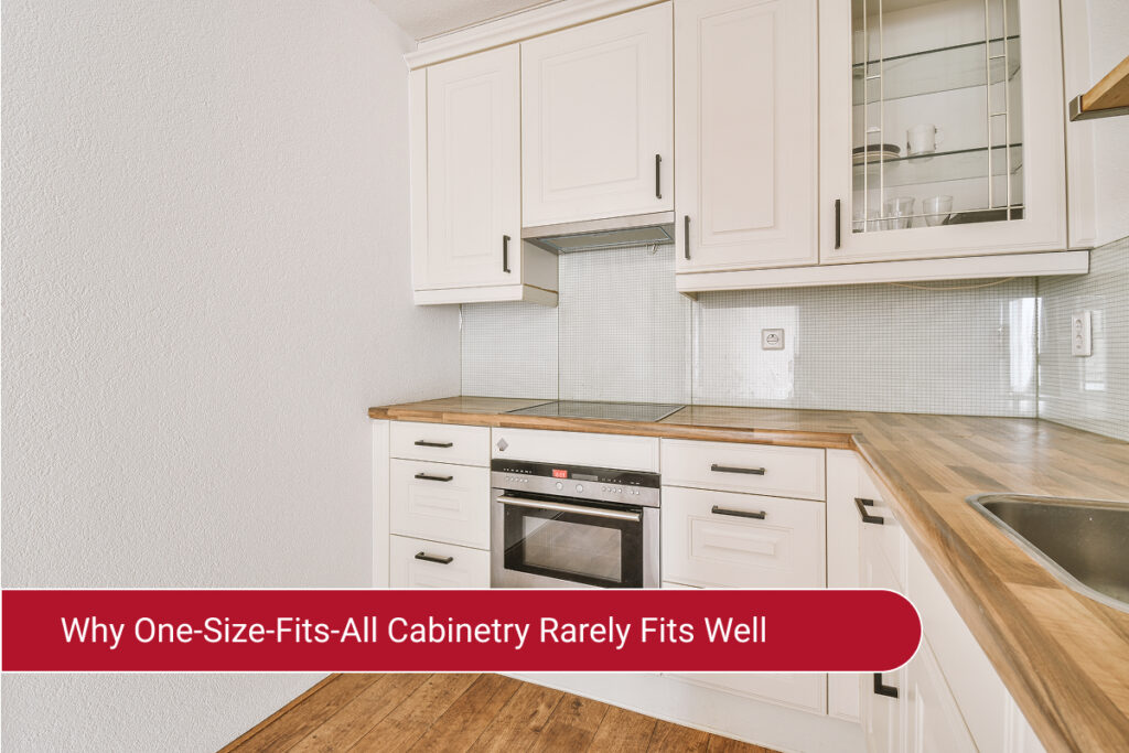 Why One-Size-Fits-All Cabinetry Rarely Fits Well